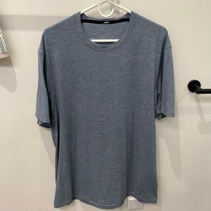 Lululemon Aero Somatic Heather Blue T-shirt XL